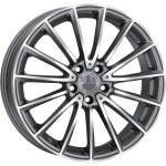 MAK Komet 8x19 5x112 ET48 CB66.6 Gun Met-Mirror Face