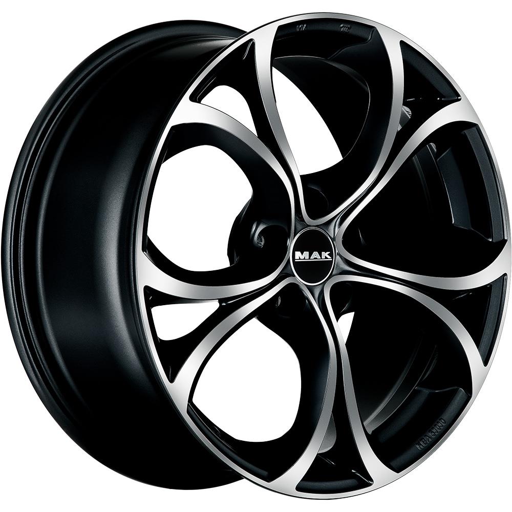 latakko-4020-6 MAK Lario 9x20 5x110 ET29 CB65.1 Black Mirror - Image 1