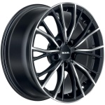 MAK Mark 8x18 5x112 ET30 CB66.6 Black Mirror