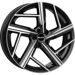 MAK Qvattro 8x18 5x112 ET26 CB66.6 Black Mirror