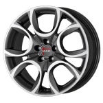 MAK Torino W 6.5x16 4x108 ET32 CB65.1 Gun Met-Mirror Face