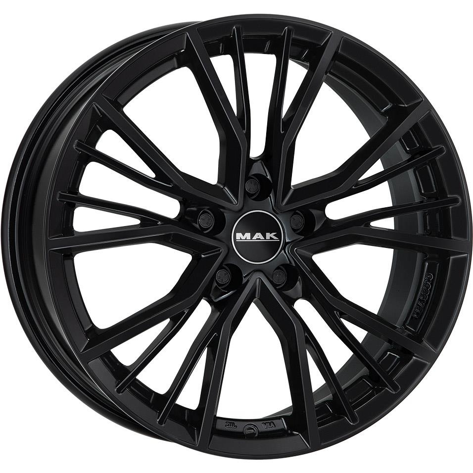 latakko-4162-1 MAK Union 8.5x20 5x112 ET32 CB66.6 Gloss Black - Image 1