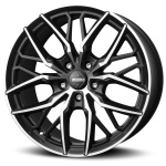 Momo Spider 8.5x19 5x110 ET30 CB65.1 Matt Black Polished