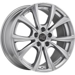 MSW 27T 9.5x20 5x114.3 ET45 CB64.1 Full Silver