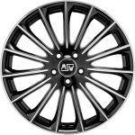 MSW 30 8x18 5x112 ET40 CB73.1 Gloss Black Full Polished