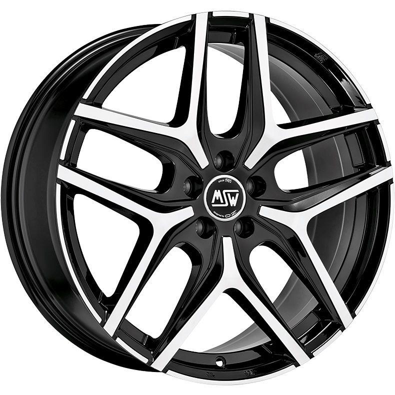 latakko-4256-5 MSW 40 9x19 5x120 ET48 CB72.6 Gloss Black Full Polished - Image 1