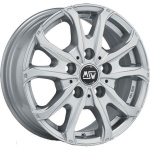 MSW 48 Van 6.5x16 5x130 ET55 CB89.1 Full Silver