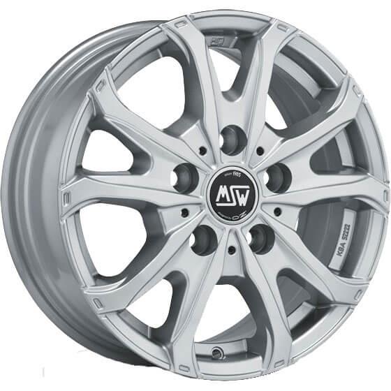 latakko-4272-6 MSW 48 Van 6.5x16 5x130 ET55 CB89.1 Full Silver - Image 1