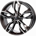 MSW 71 8.5x19 5x114.3 ET35 CB64.1 Gloss Dark Grey Full Polished