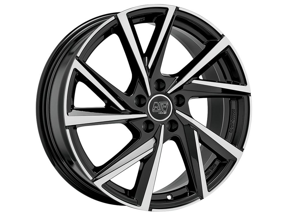 latakko-4308-5 MSW 80-5 8x19 5x108 ET42 CB63.4 Gloss Black Full Polished - Image 1
