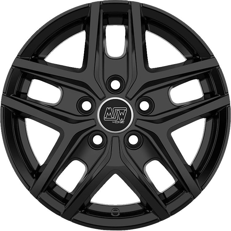 latakko-4316-1 MSW 40 Van 6.5x16 5x118 ET48 CB71.1 Gloss Black - Pilt 1