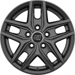 MSW 40 Van 6.5x16 5x160 ET55 CB65.1 Gloss Dark Grey
