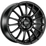 OZ Racing Superturismo LM 9x21 5x112 ET37 CB79 Matt Black Silver Lettering