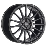 OZ Racing Superturismo LM 9x21 5x112 ET30 CB79 Matt Graphite Silver Lettering