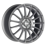OZ Racing Superturismo LM 7.5x17 5x112 ET35 CB75 Matt Race Silver Black Lettering