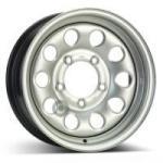 KFZ 4865 5.5x15 5x139.7 ET5 CB108.1 Silver