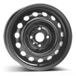KFZ 6675 5x14 4x100 ET45 CB54.1 Black