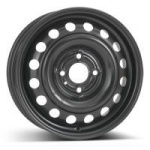 KFZ 6775 5.5x15 4x100 ET45 CB60.1 Black