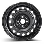 KFZ 7530 5.5x15 4x100 ET36 CB54.1 Black