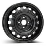 KFZ 7615 5x15 4x100 ET39 CB54.1 Black