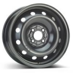 KFZ 8175 6x15 4x100 ET43 CB60.1 Black