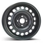 KFZ 8390 6x15 4x100 ET49 CB56.6 Black