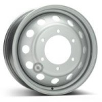 KFZ 9197 6x16 6x180 ET110 CB138.8 Silver
