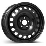 KFZ 9936 7x17 5x108 ET50 CB63.4 Black