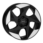Alutec Solar 8x19 5x112 ET36 CB57.1 diamond-black frontpolished