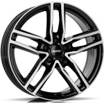 Alutec Ikenu 7.5x17 5x112 ET45 CB66.6 diamond-black frontpolished