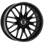 MAK Arrow-D 11x21 5x112 ET55 CB66.6 Gloss Black Mirror Ring