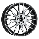 MAK Arrow 8.5x21 5x112 ET51 CB66.6 Black Mirror