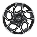 MAK Express 7.5x18 5x120 ET50 CB65.1 Black Mirror