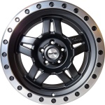 Nano 5942 8.5x17 5x120 ET0 CB65.1 Matt Black polished