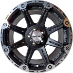 Nano BK717 8.5x18 5x120 ET20 CB65.1 Matt Black polished