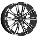 AEZ Alaska dark 11.5x21 5x130 ET66 CB71.6 Black/polished