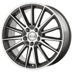 CMS C23 9x18 5x112 ET44 CB66.6 Diamond Grey Gloss