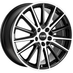CMS C23 8x18 5x108 ET48 CB63.4 Diamond Black Gloss