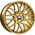 CMS C25 9x20 5x112 ET33 CB66.6 Complete Gold Gloss