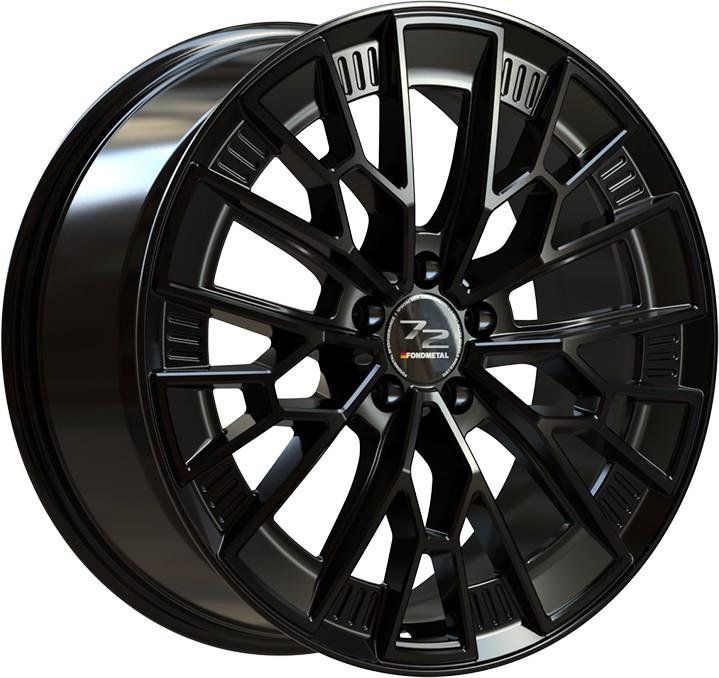 latakko-6679-16 Fondmetal 1972 10.5x20 5x112 ET18 CB66.6 Glossy Black - Image 1