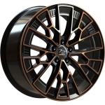 Fondmetal 1972 11x21 5x112 ET39 CB66.6 Black Clearcoat Matt Bronze Machined