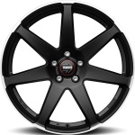 Momo Seven 8.5x19 5x112 ET42 CB72.3 Matt Black polished