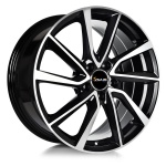 Avus AC-518 8x19 5x112 ET32 CB66.6 Black Polished
