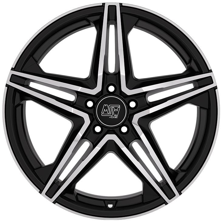 latakko-7595-2 MSW 31 7.5x18 5x112 ET48 CB73.1 Gloss Black Full Polished - Image 1