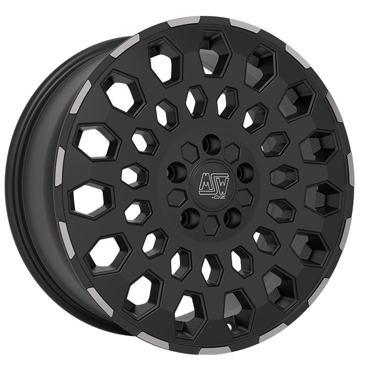 latakko-7601-25 MSW 99 Van 7x17 6x130 ET55 CB84.1 Matt Black Lip Polished - Image 1
