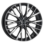 MAK Kent 8.5x21 5x120 ET38 CB72.6 Black Mirror
