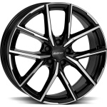 Alutec Aveleno 8x19 5x112 ET40 CB70.1 diamond-black frontpolished