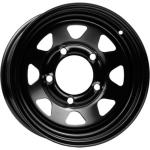 Dotz 4x4 Pharao dark 6x15 5x139.7 ET45 CB110.1 Black