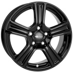 RC Design RC19 5.5x15 5x100 ET40 CB57.1 Schwarz Glanz (SG)