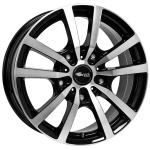RC Design RC25T 7x17 5x108 ET46 CB65.1 Schwarz Glanz Voll-Poliert (SGVP)